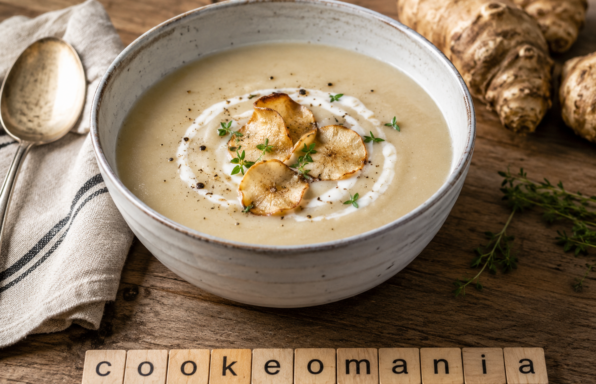 Velouté de topinambours au Cookeo, la soupe crémeuse et délicate au vin blanc