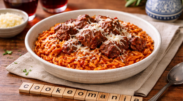 Youvetsi grec de bœuf fondant à l’orzo au Cookeo