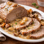 Échine de porc fondante au lait et aux échalotes au multicuiseur Moulinex