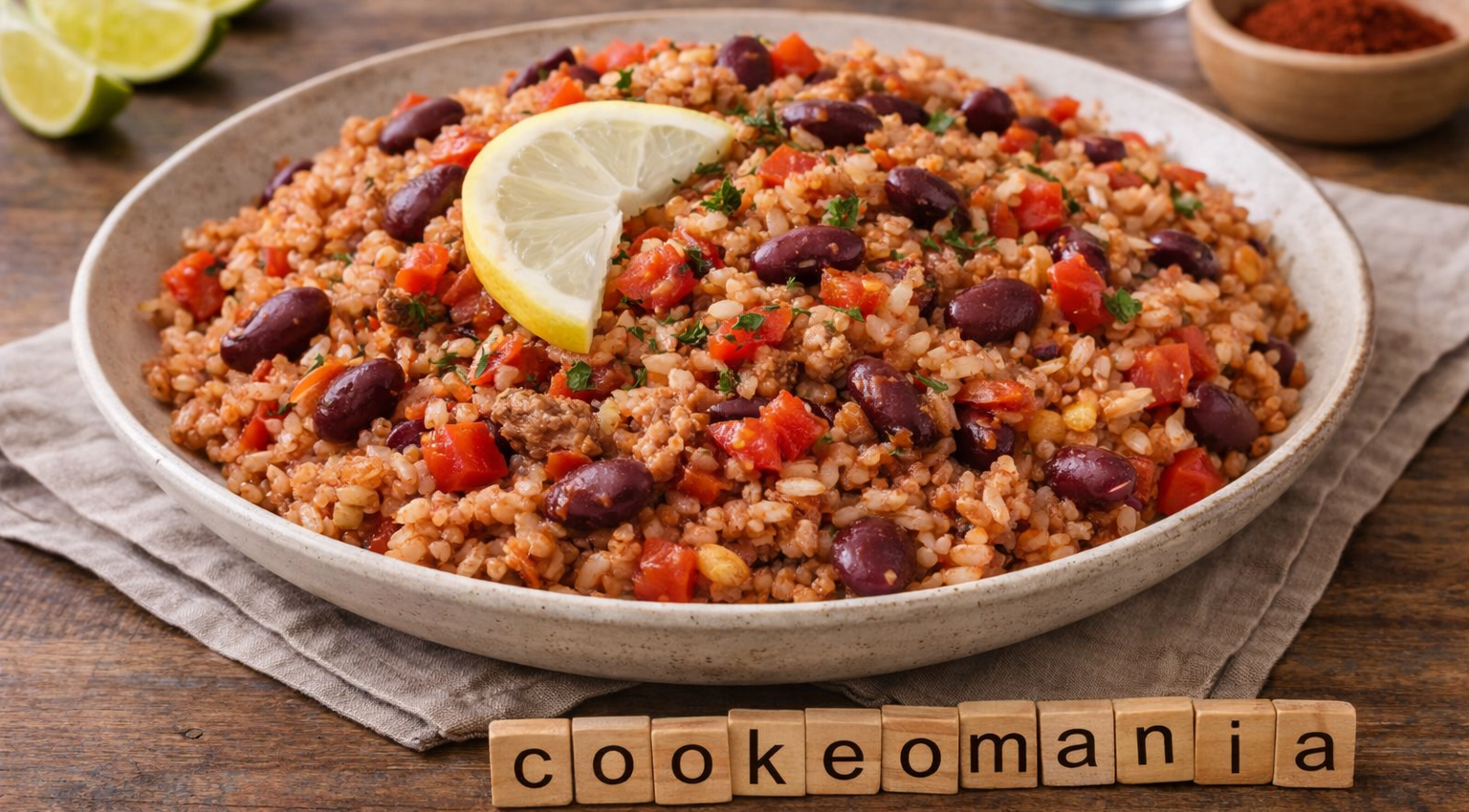 Riz façon chili revisité au Cookeo la recette facile et complète