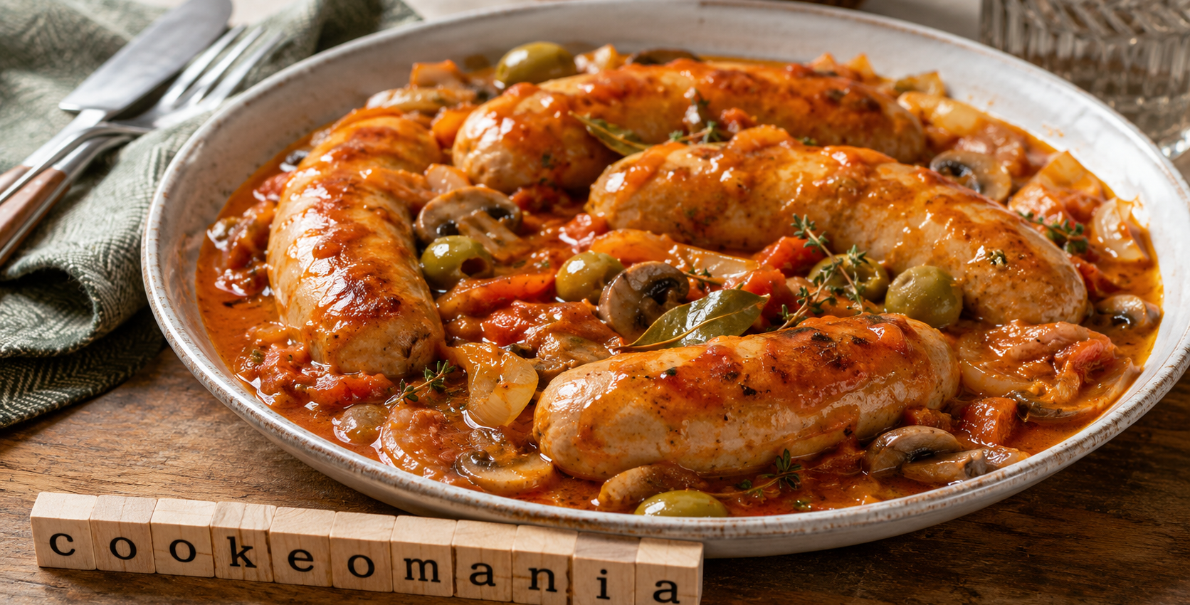 Boudin blanc à la provençale au Cookeo, la recette en sauce qui change du quotidien
