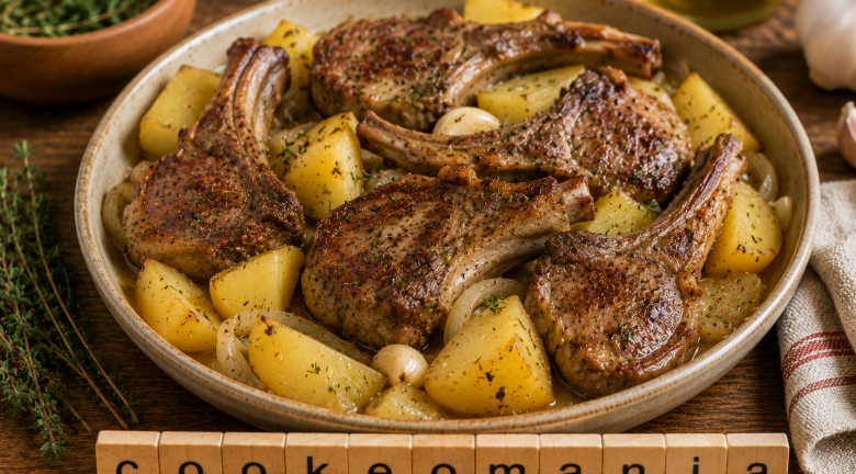 Côtelettes d’agneau et pommes de terre au Cookeo, le plat familial simple et généreux