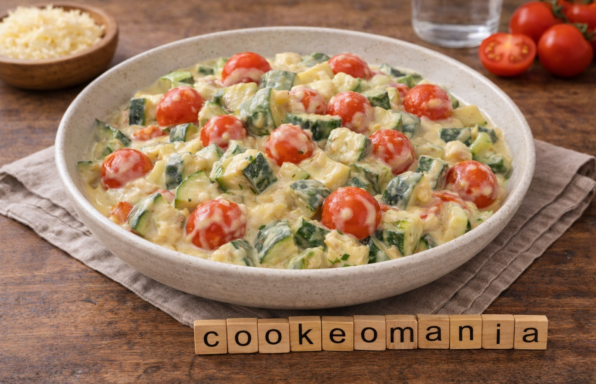 Courgettes et tomates au Boursin au Cookeo la recette facile et crémeuse