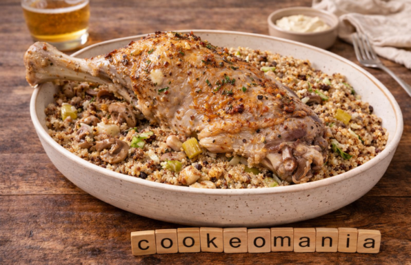 Cuisse de dinde au cidre et quinoa au Cookeo la recette facile et complète
