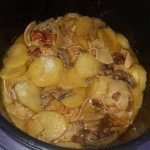 Paupiettes pommes de terre et champignons à l'autocuiseur Moulinex