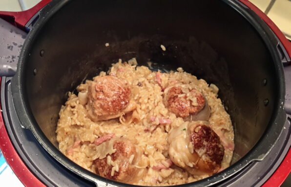 Paupiettes de dinde au riz