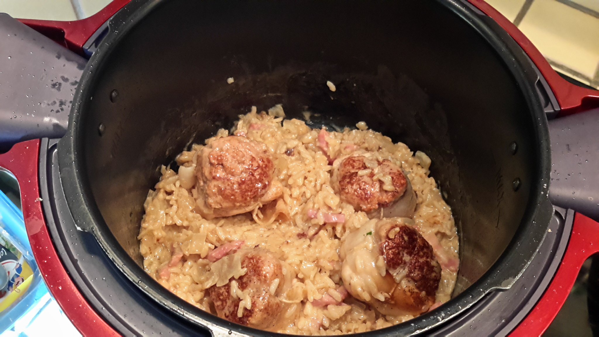 Paupiettes de dinde au riz