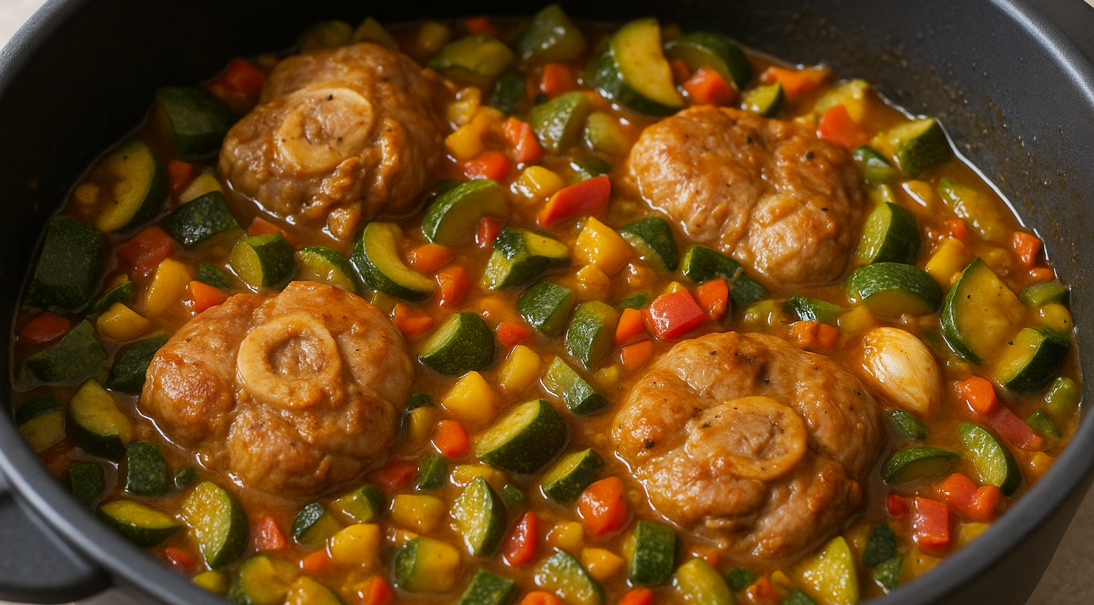 Osso bucco de dinde à la bière au cookeo