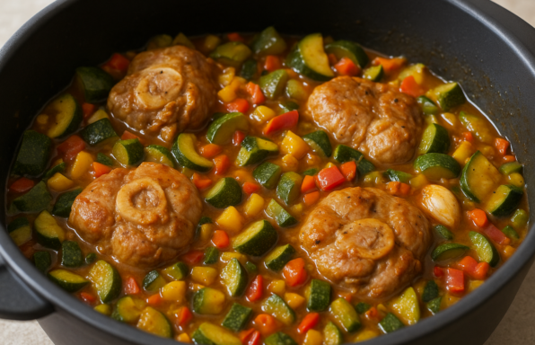 Osso bucco de dinde à la bière au cookeo