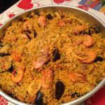 Paella au poulet & fruits de mer à l'autocuiseur cookéo