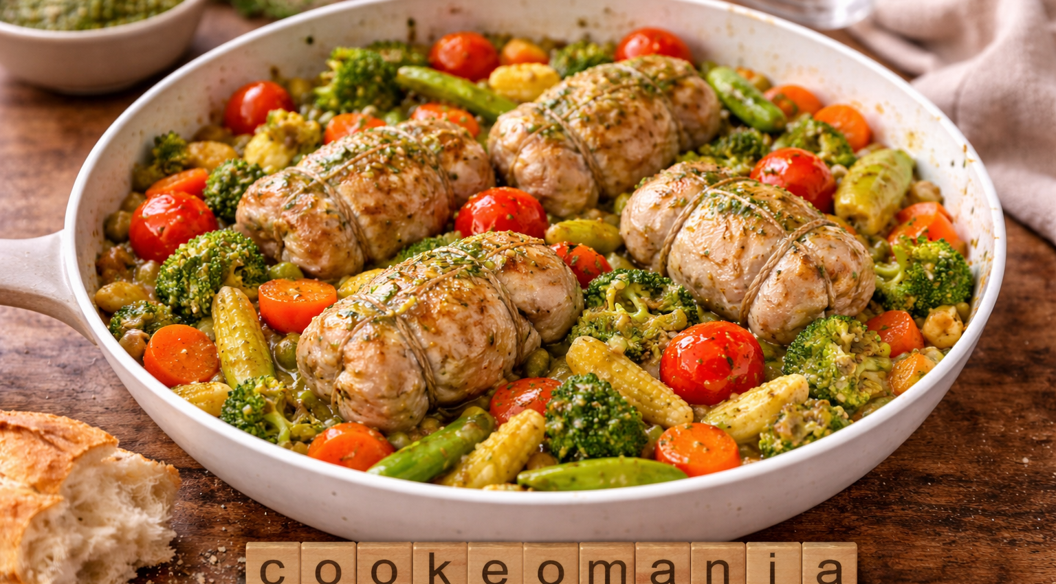 Paupiettes roulées et légumes printaniers au Cookeo la recette facile et rapide