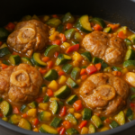 Osso bucco de dinde à la bière au multicuiseur Moulinex