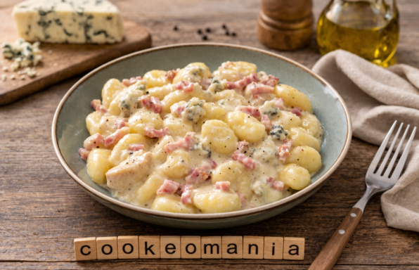 Gnocchis aux lardons et roquefort au Cookeo la recette pour les enfants facile et gourmande