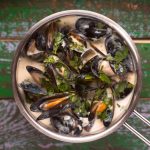 Moules au roquefort au multicuiseur Moulinex