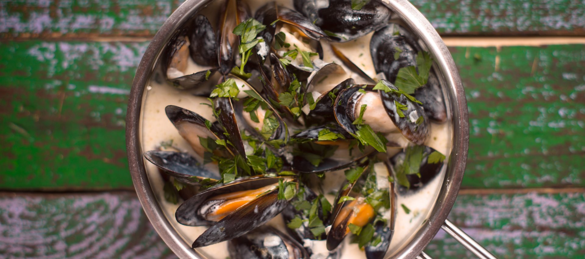 Moules au roquefort au cookeo