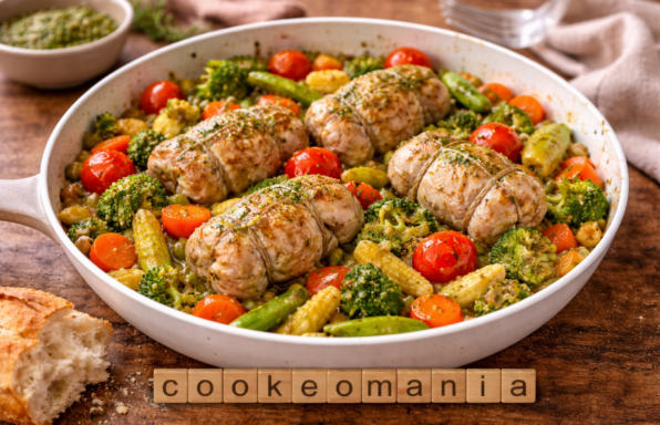 Paupiettes roulées et légumes printaniers au Cookeo la recette facile et rapide
