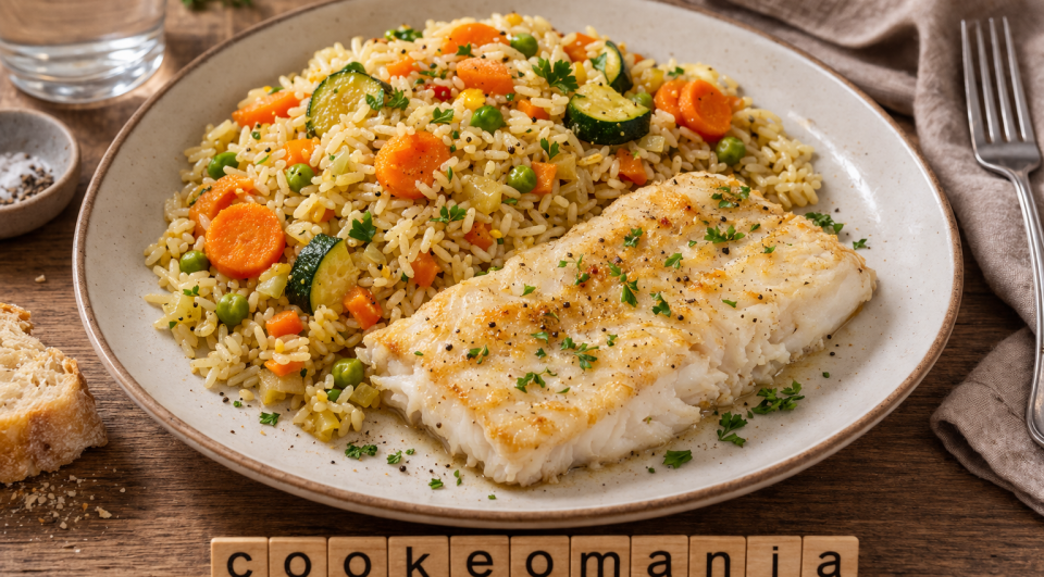Pavés de colin et macédoine de légumes au Cookeo la recette facile et légère