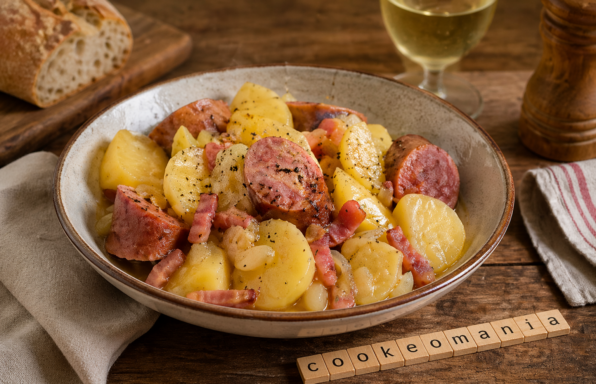 Pommes de terre au vin blanc façon franc-comtoise