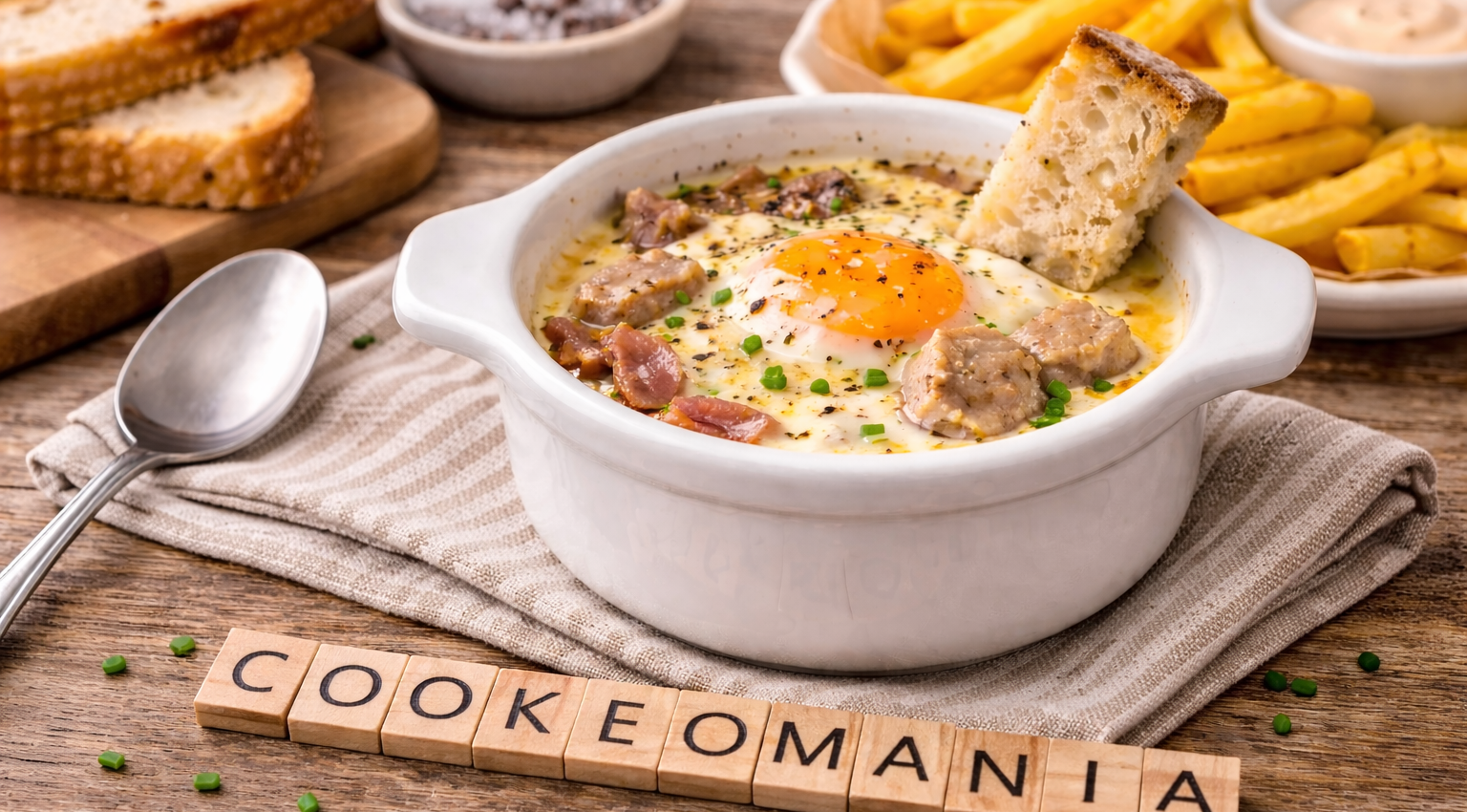 Œufs cocotte au foie gras au Cookeo la recette festive facile en ramequin
