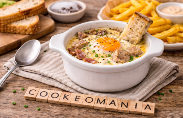 Œufs cocotte au foie gras au Cookeo la recette festive facile en ramequin