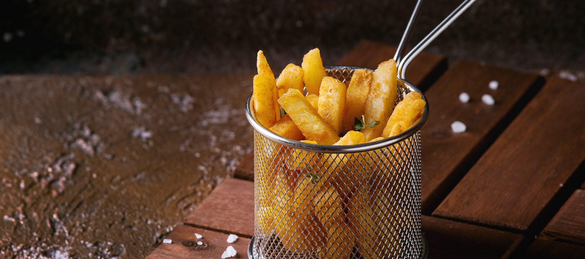 Frites à l'ail au cookeo