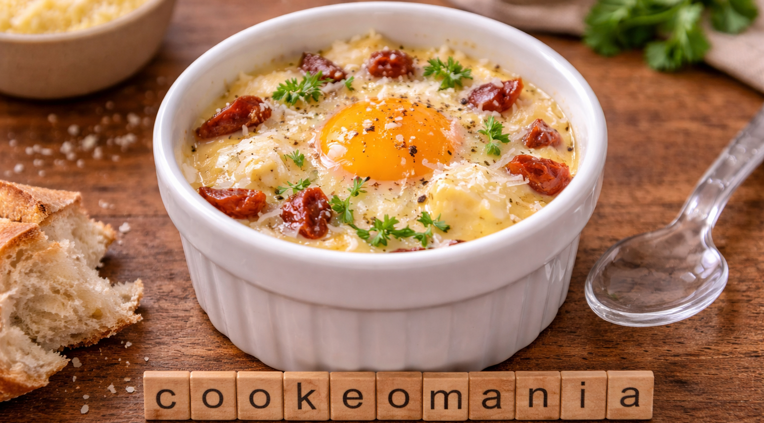 Œuf cocotte à la moutarde au Cookeo l'oeuf cocotte facile et gourmand