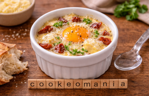Œuf cocotte à la moutarde au Cookeo l'oeuf cocotte facile et gourmand