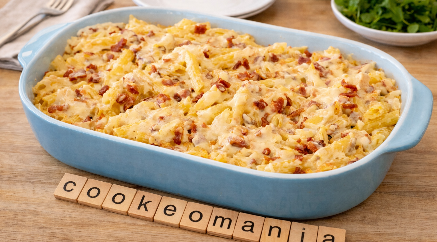 Pennes aux 4 fromages et bacon au Cookeo la recette pour les enfants crémeuse et gourmande