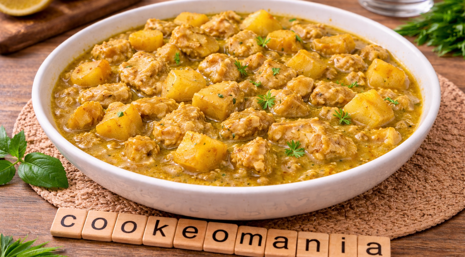 Poulet au curry et pomme au Cookeo la recette sucrée salée facile