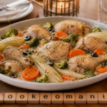 Poulet vapeur à l’anis au Cookeo, légumes fondants et sauce crème aux olives à l'autocuiseur cookéo