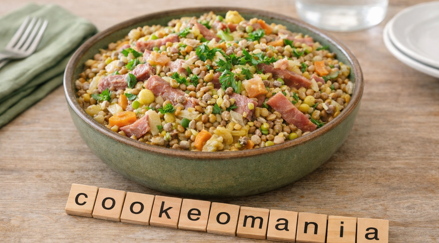 Poêlée de campagne aux légumes secs gourmands au Cookeo