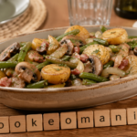 Poêlée du jardin au Cookeo : la recette facile aux lardons, pommes de terre, haricots verts et champignons au robot multi-cuiseur Moulinex