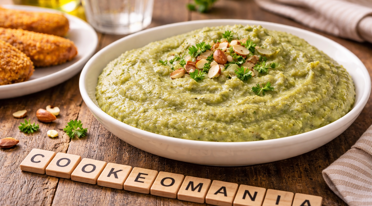 Purée de brocolis aux amandes au Cookeo facile et onctueuse