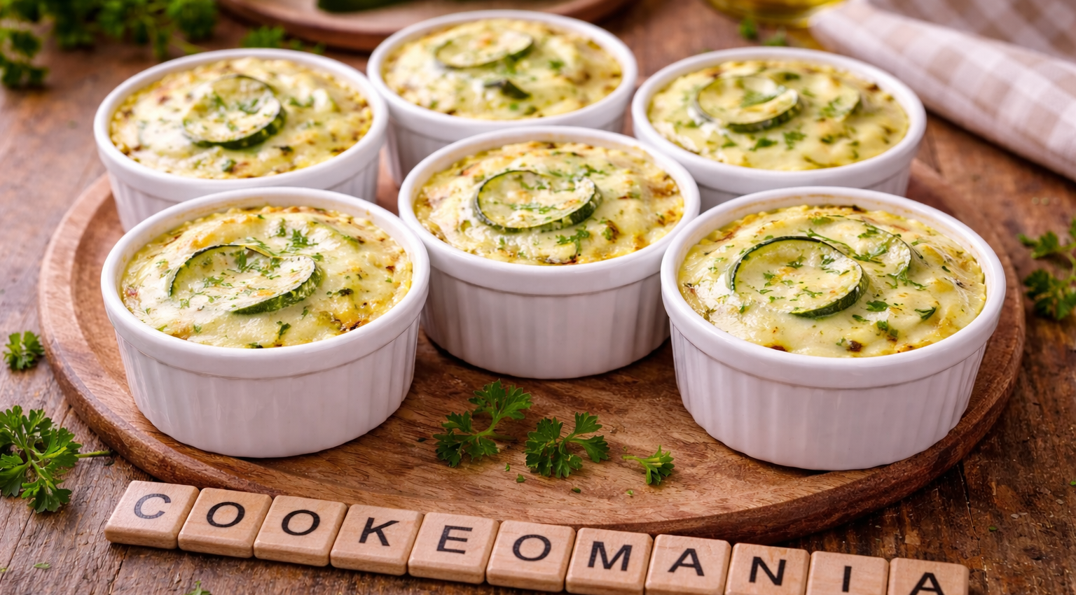 Ramequin de courgettes au Cookeo facile et fondant