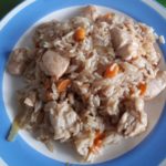 Poulet au riz au robot multi-cuiseur Moulinex