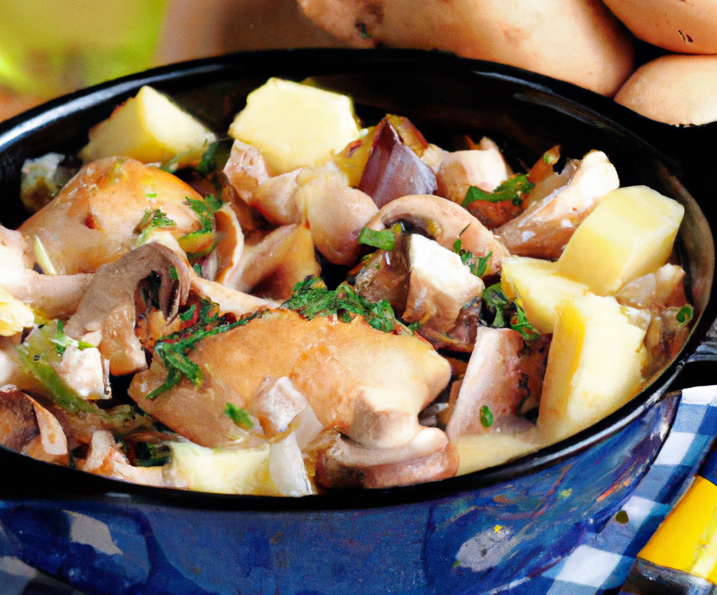 Poêlée de poulet et pommes de terre au cookeo
