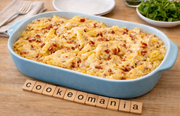 Pennes aux 4 fromages et bacon au Cookeo la recette pour les enfants crémeuse et gourmande