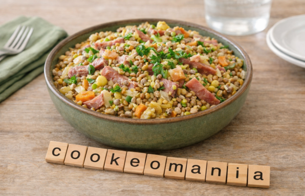 Poêlée de campagne aux légumes secs gourmands au Cookeo