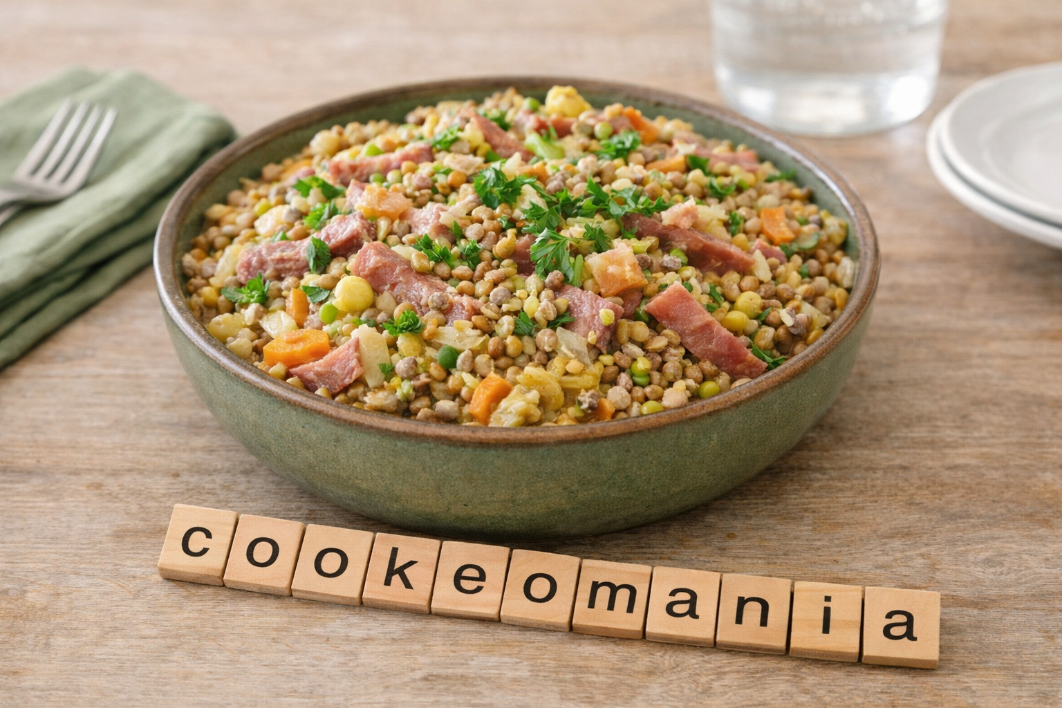 Poêlée de campagne aux légumes secs gourmands au Cookeo