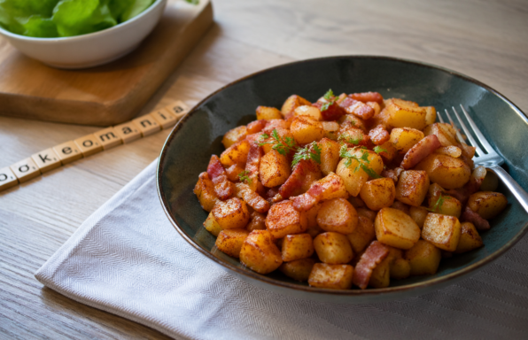 Pommes de terre au paprika et bacon au Cookeo la recette dorée et ultra savoureuse