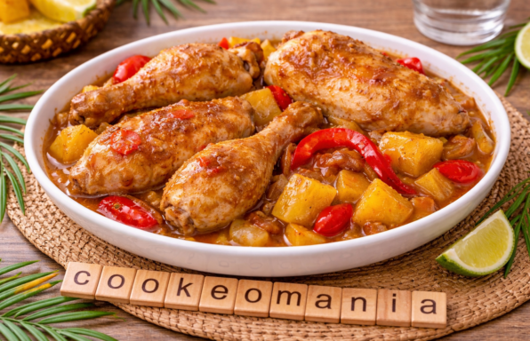 Poulet à l’ananas frais au Cookeo la recette sucrée salée facile et exotique