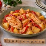 Poulet crémeux aux poivrons et pommes de terre à l'autocuiseur cookéo