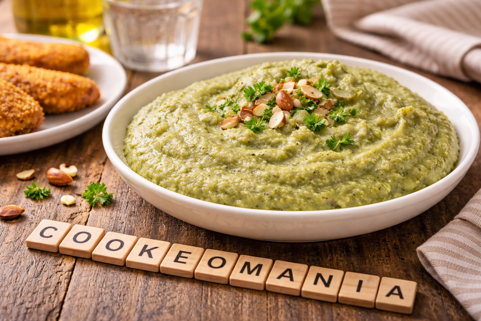 Purée de brocolis aux amandes au Cookeo facile et onctueuse