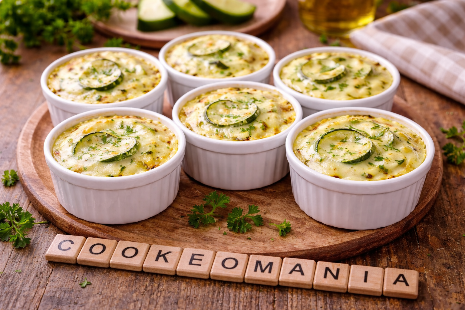 Ramequin de courgettes au Cookeo facile et fondant