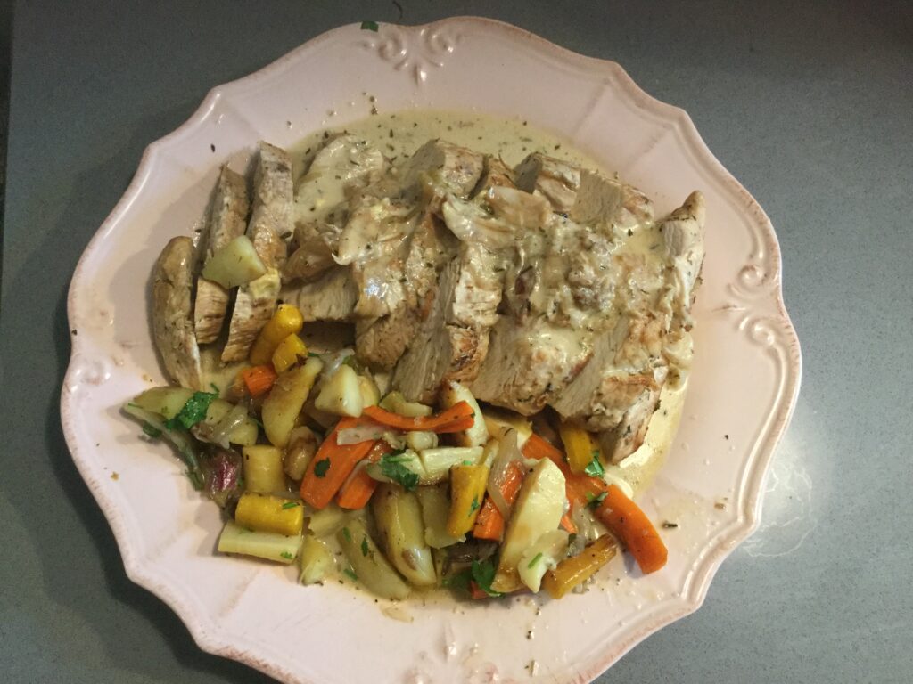 Rôti de filet de dinde à la crème au cookeo - Cookeo Mania