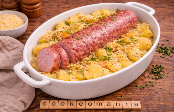 Saucisson à la genevoise au Cookeo la recette facile avec pommes de terre fondantes et fromage
