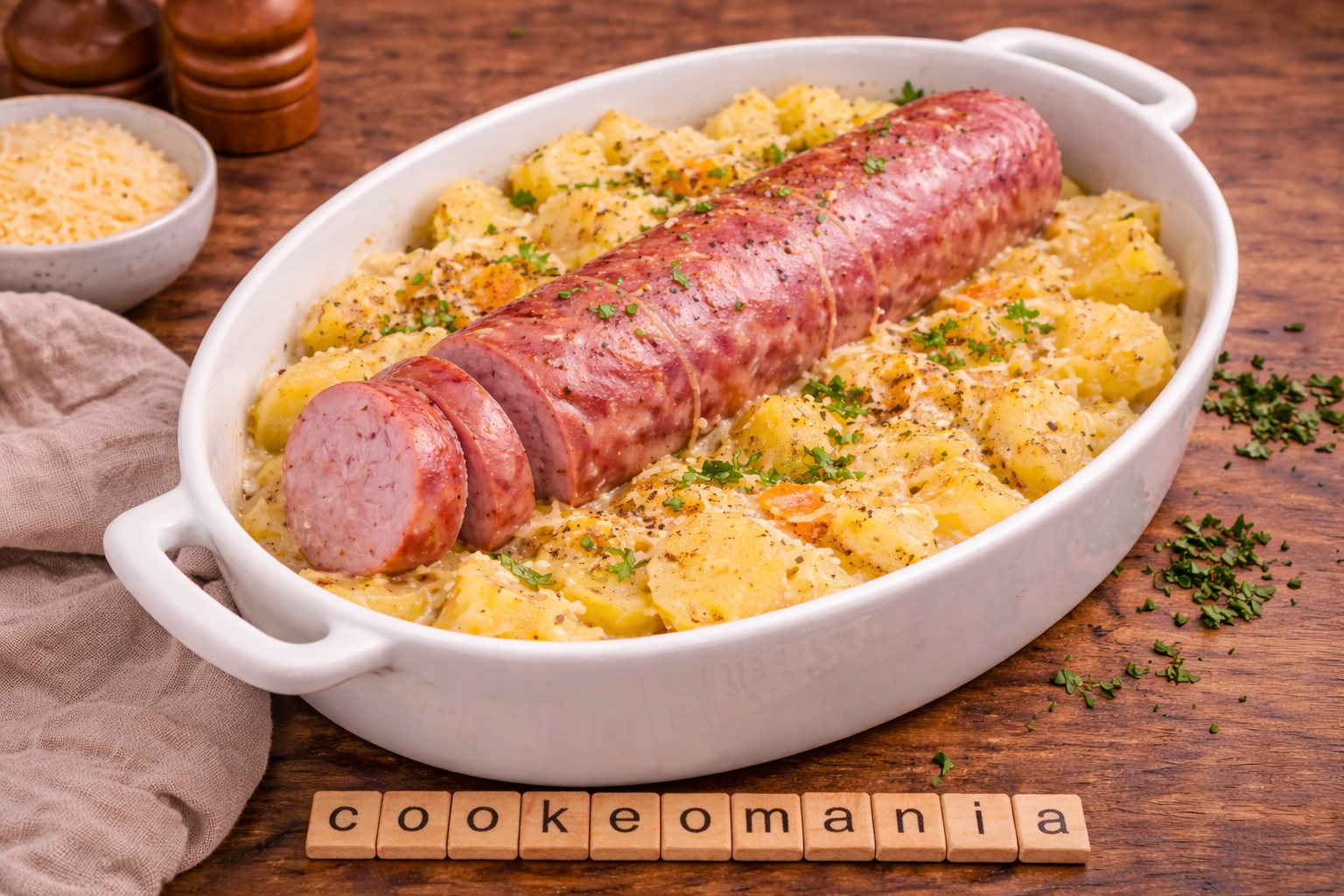 Saucisson à la genevoise au Cookeo la recette facile avec pommes de terre fondantes et fromage