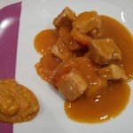 Sauté de porc aux abricots au multicuiseur Moulinex