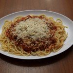 Spaghetti bolognaise au cookeo