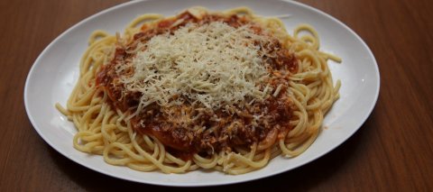 Spaghetti bolognaise au cookeo
